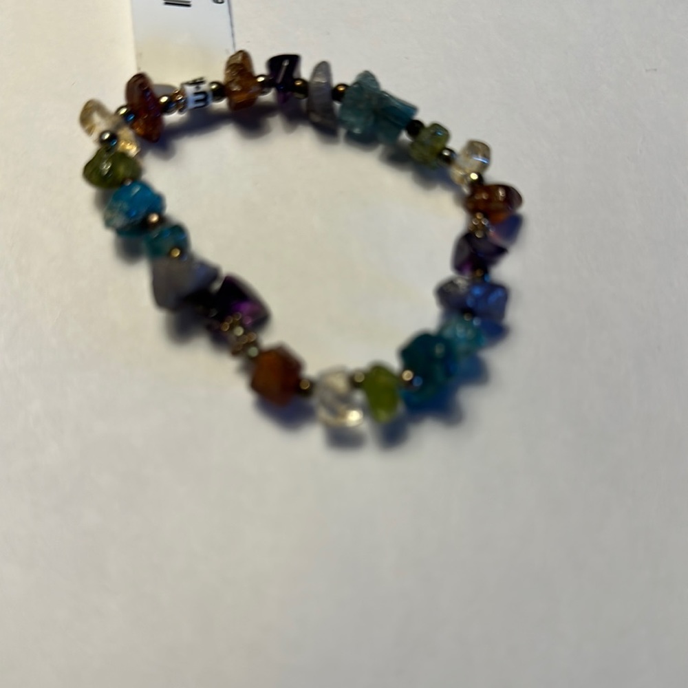 Chakra Bracelet with silver